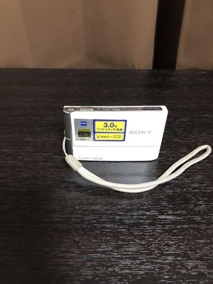 Sony Cyber-shot DSC-T70 Digital Camera White Touchscreen