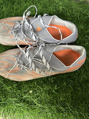 Adidas Nemeziz .1 Fg Fw7327 White Orage Football Soccer Cleats Size Us 7.5