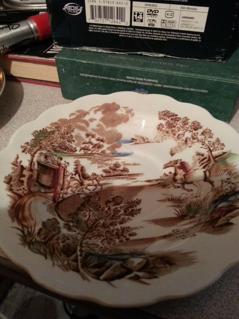 ridgeway staffordshire est 1792 england smal plate.