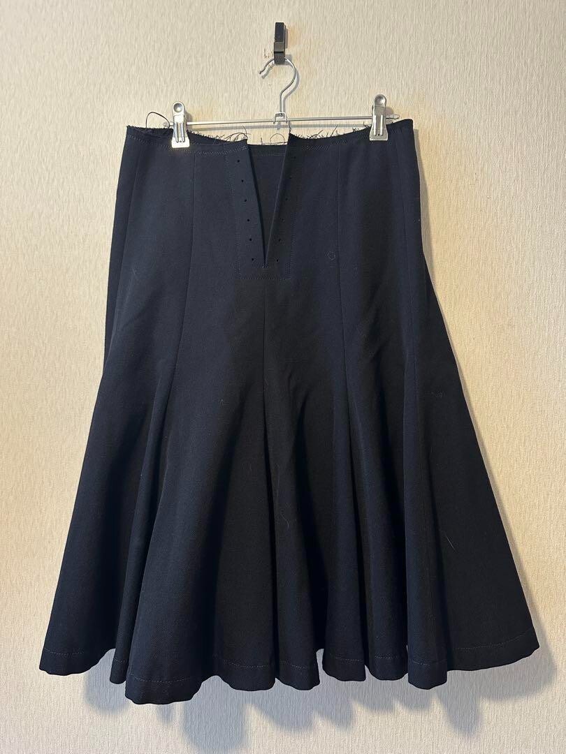 Comme des Garçons Wool Gaba Flare Skirt $_57.JPG?set_id=880000500F