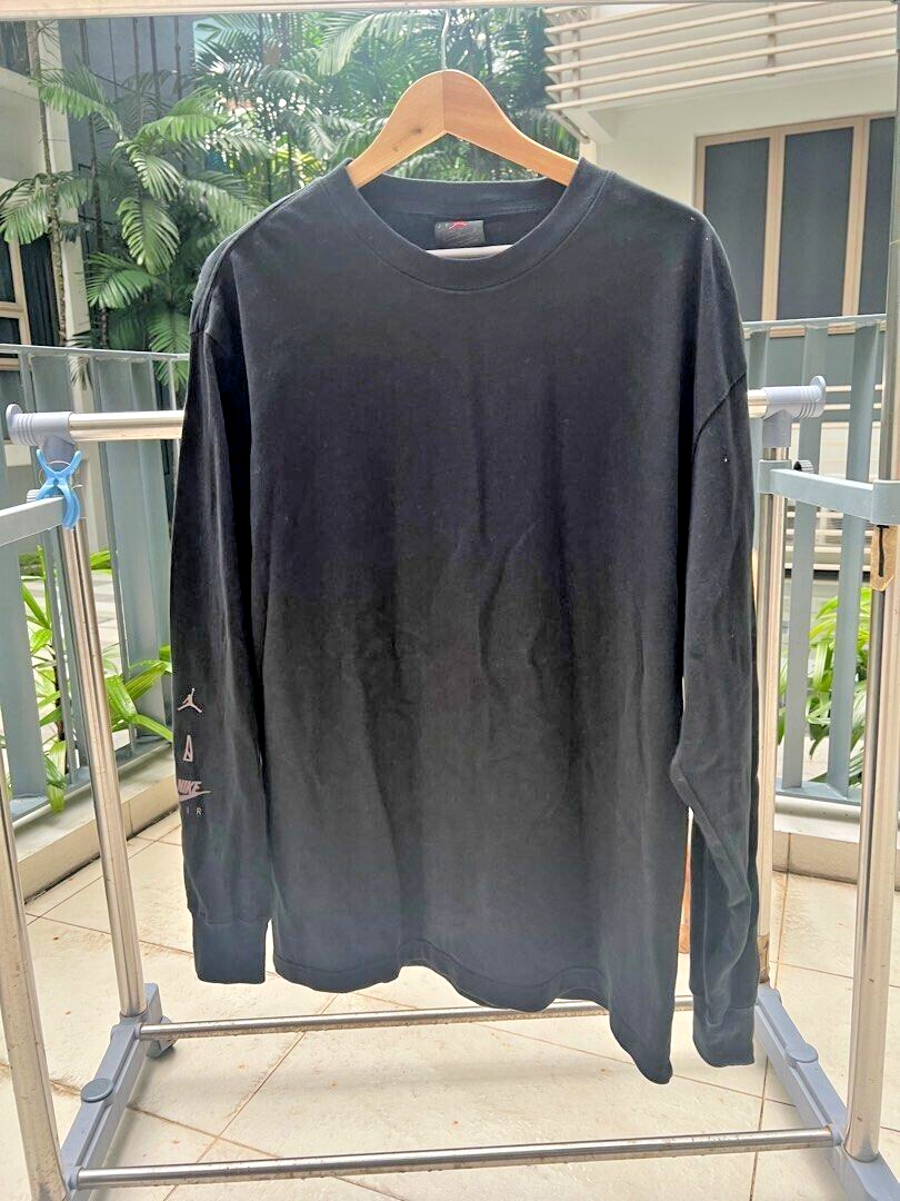 ★【NIKE】★JORDAN X A MA MANIERE Men's Long Sleeve T★ Jordan x A Ma Maniere Long Sleeve Tee Shirt Black Size Men's