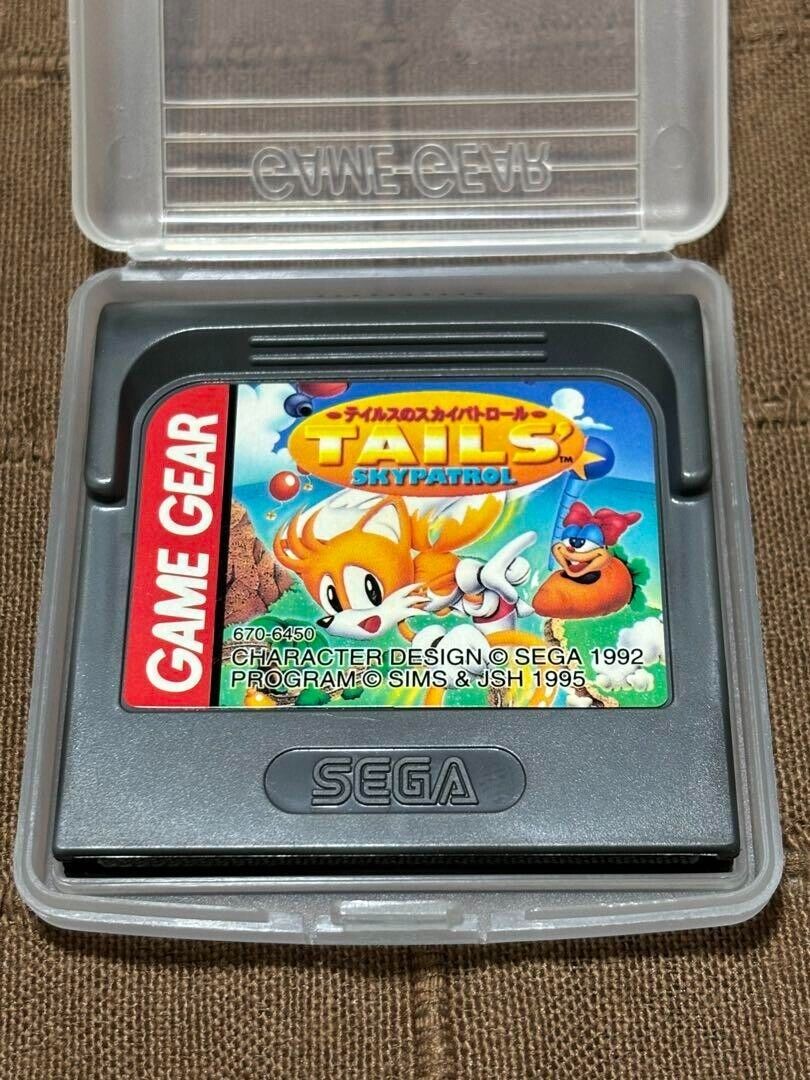 GAME GEAR TAILS SKY PATROL GG No Box Cartridge Only Japan GAME GEAR TAILS SKY PATROL GG No Box Cartridge Only Japan