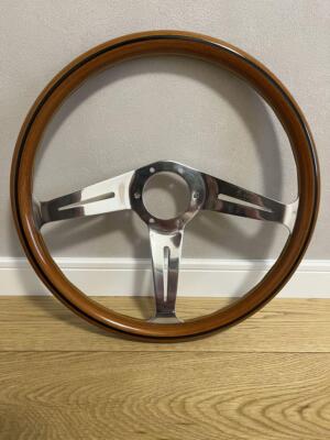 NARDI WOOD ステアリング　φ37 Nardi Side-Spoke Wood Steering Wheel 36cm F/S | eBay