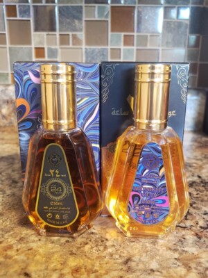 Midnight oud 50 ml- Oud 24 Hours 50 ml & By Ard Al Zaafaran Edp perfume spray