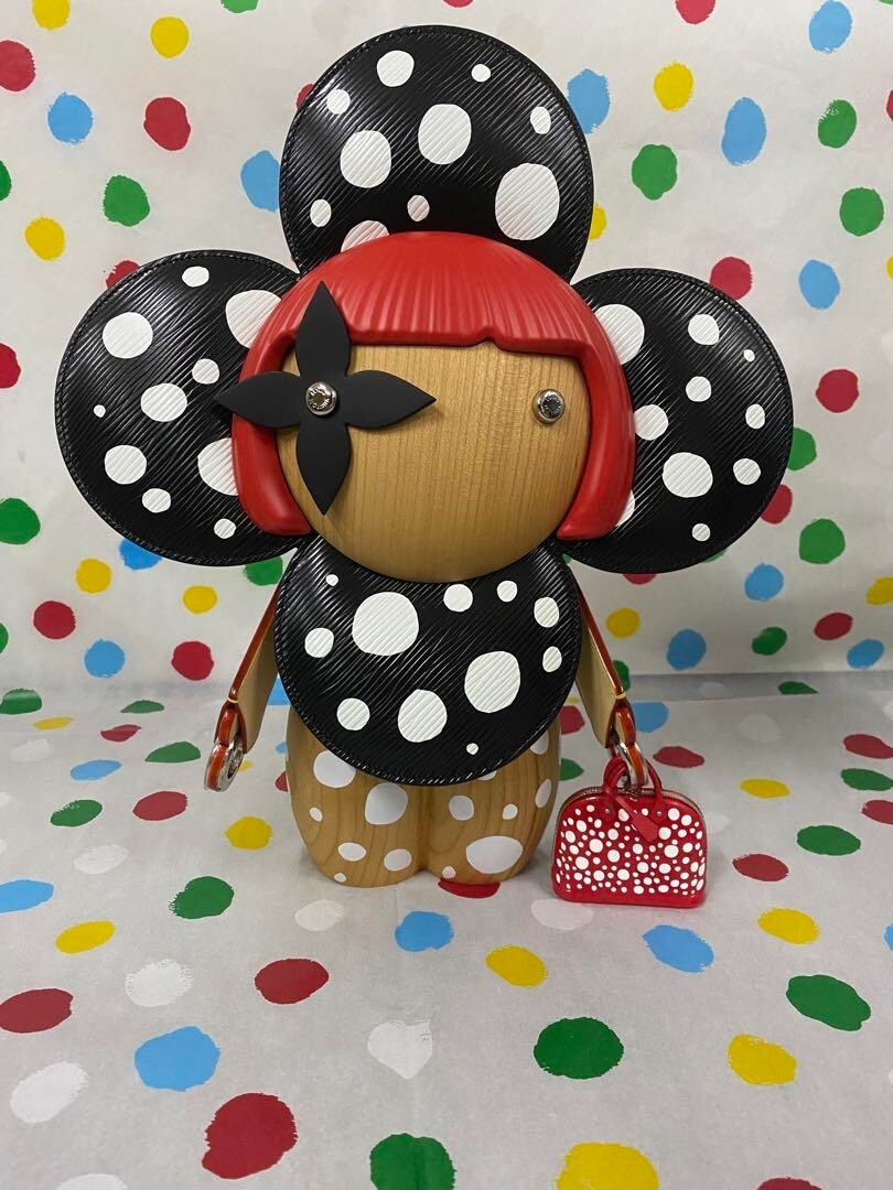 Louis Vuitton Yayoi Kusama LV x YK Dots Vivienne Giant | eBay