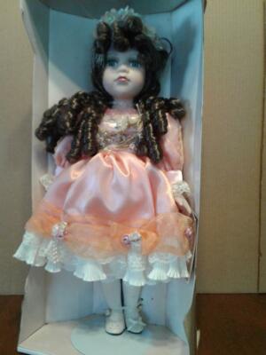 ANGELINA VISCONTI Collection, Year 2000 Edition, Porcelain Doll, new in open box