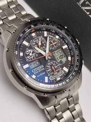 CITIZEN PROMASTER U600-T011110 Analog Digital Solar Men's Watch from Japan