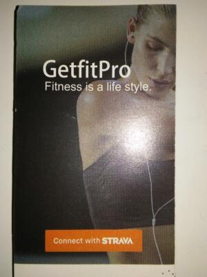 watch type Fitness Tracker by Get Fit Pro  cardio  excercise monitor