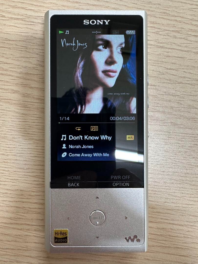 SONY NW-ZX100 128GB High-Resolution Audio Player Working