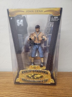Mattel WWE Elite Defining Moments John Cena Word Life BRAND NEW +PROTECTIVE CASE