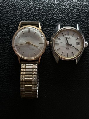 Seiko Watch Quartz Automatic 2 Piece Set