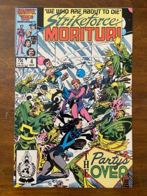 STRIKEFORCE: MORITURI #4 (Marvel, 1986) VF Brent Anderson