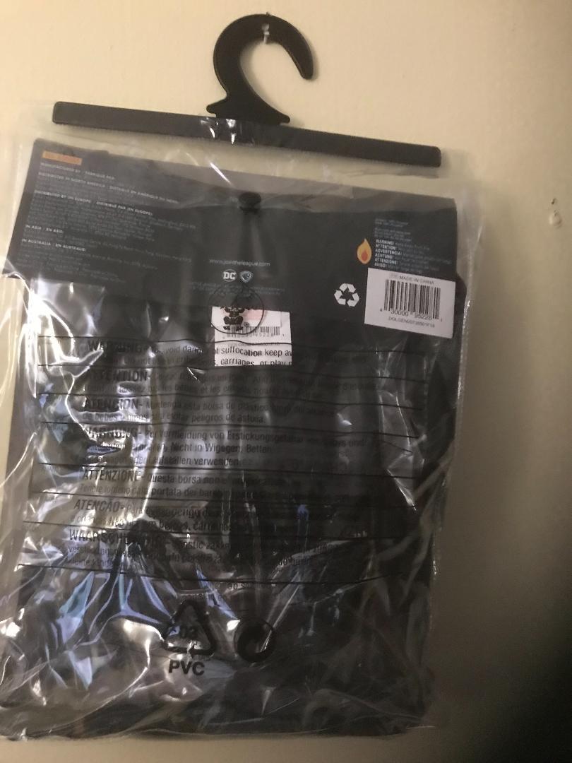 DC Justice League CHILD Batman Costume MEDIUM 8/10 for ages 5-7