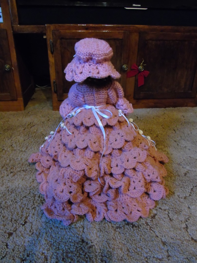 Vintage victorian fashion doll