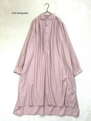Ichi Antiques East Cooking Vintage French Cotton Dress One Piece