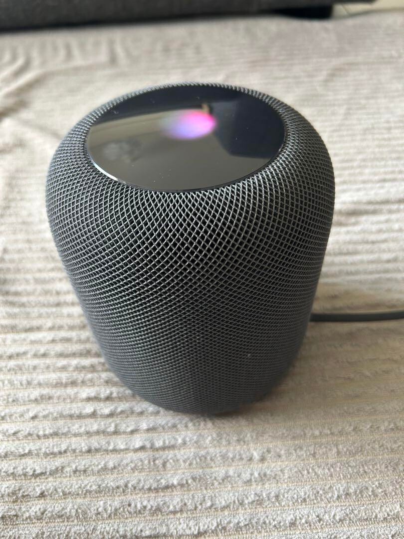 HomePodminiブラック Apple HomePod Mini - Space Gray, Works Like Assistant for