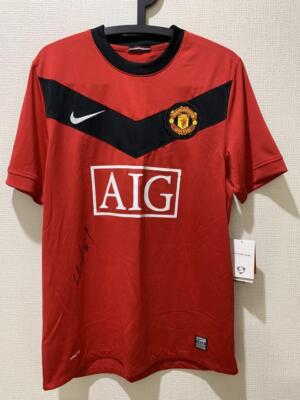 Autographed Rooney Manchester United Nike Soccer Jersey 09