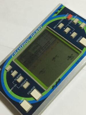 CASIO カシオ CHAMPION DERBY チャンピオンダービー競馬ゲーム 激レア カシオ チャンピオンダービー競馬ゲーム ゲームウォッチ