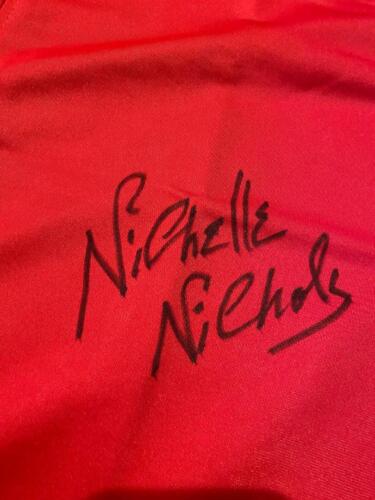Nichelle Nichols Signed Star Trek Wardrobe Top Jersey Autograph Beckett COA 