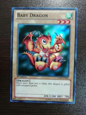 Yu-Gi-Oh Baby Dragon Super Rare English LCJW-EN006 1st