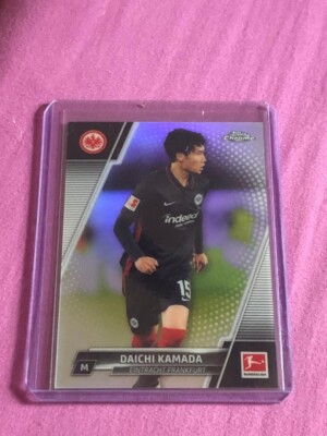 624-6 2021/22 Topps Chrome  Refractor Daichi Kamada Eintracht Frankfurt