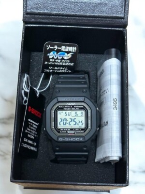 Casio G-Shock GW-5000U-1JF Black Men Casio G-Shock GW-5000U-1JF Black Men