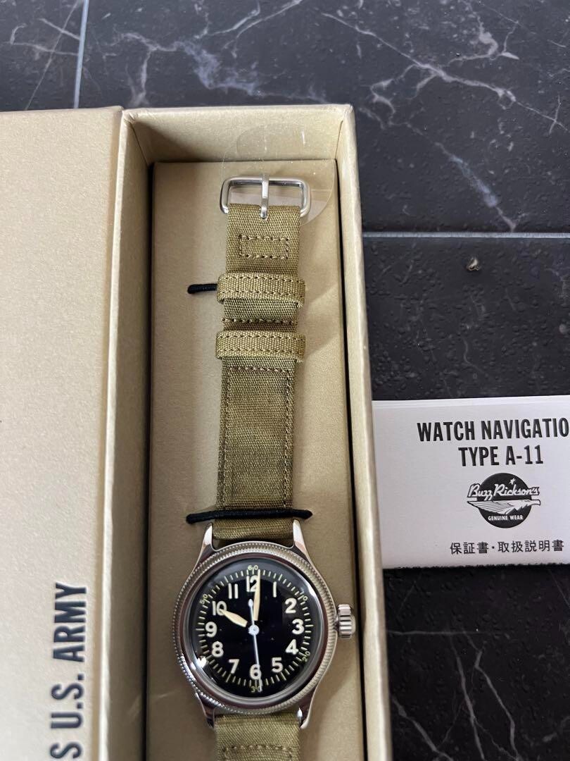 Pre-owned Buzz Rickson's Watch Navigation Type A-11 Us Army Air Force Br02613 -