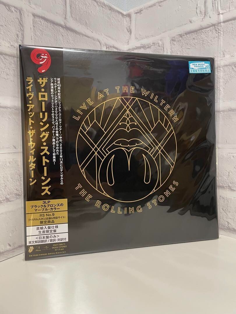 THE ROLLING STONES LIVE AT THE WILTERN 3LP RS No.9 Japan