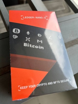 Ledger Nano X Cryptocurrency Hardware Wallet For Bitcoin (SEALED)