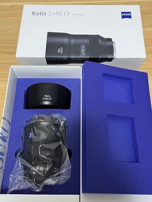 Mint Zeiss Batis 2/40 Cf E-Mount With Lens Guard from JAPAN