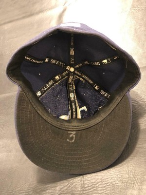 EVAN LONGORIA 2009 Signed Auto GU RAYS New Era Hat JSA COA Grey Flannel