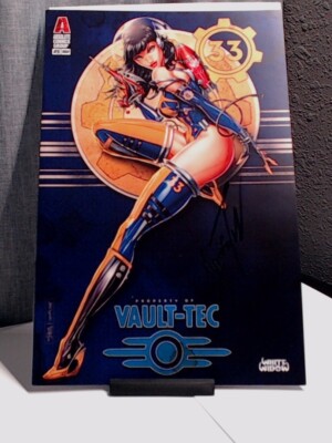 White Widow #5 - Fallout Variant - Tyndall (CA) w/ sig & COA