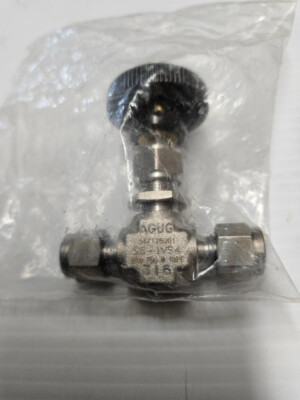 SWAGELOK WHITEY STAINLESS STEEL INTEGRAL BONNET VALVE FOR 1/4'' DIA TUBE SS-1VS4