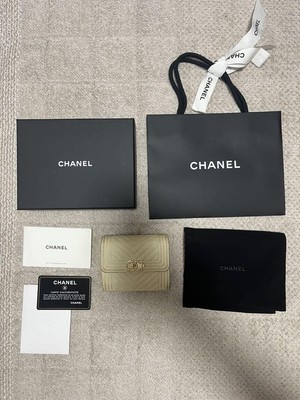 シャネル★ CHANEL Denim Quilted Mood Mini Bucket With Chain Blue