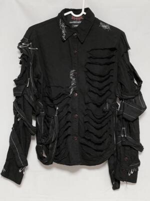 h.naoto Blood ロリータ黒い雷模様ジャケット m26726855508_1.jpg?1709096960