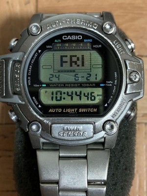 CASIO PROTREK PRT-311 Titanium Quartz Digital Working Men's Watch