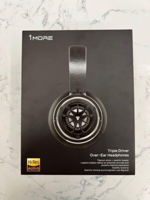 1MORE H1707 Triple Driver Over Ear Headphones (Gold)