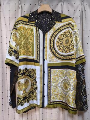 Tシャツ・カットソー VERSACE FW25 'Barocco' shirt (10013601A15215 5N790) Tシャツ・カットソー VERSACE FW25 'Barocco' shirt