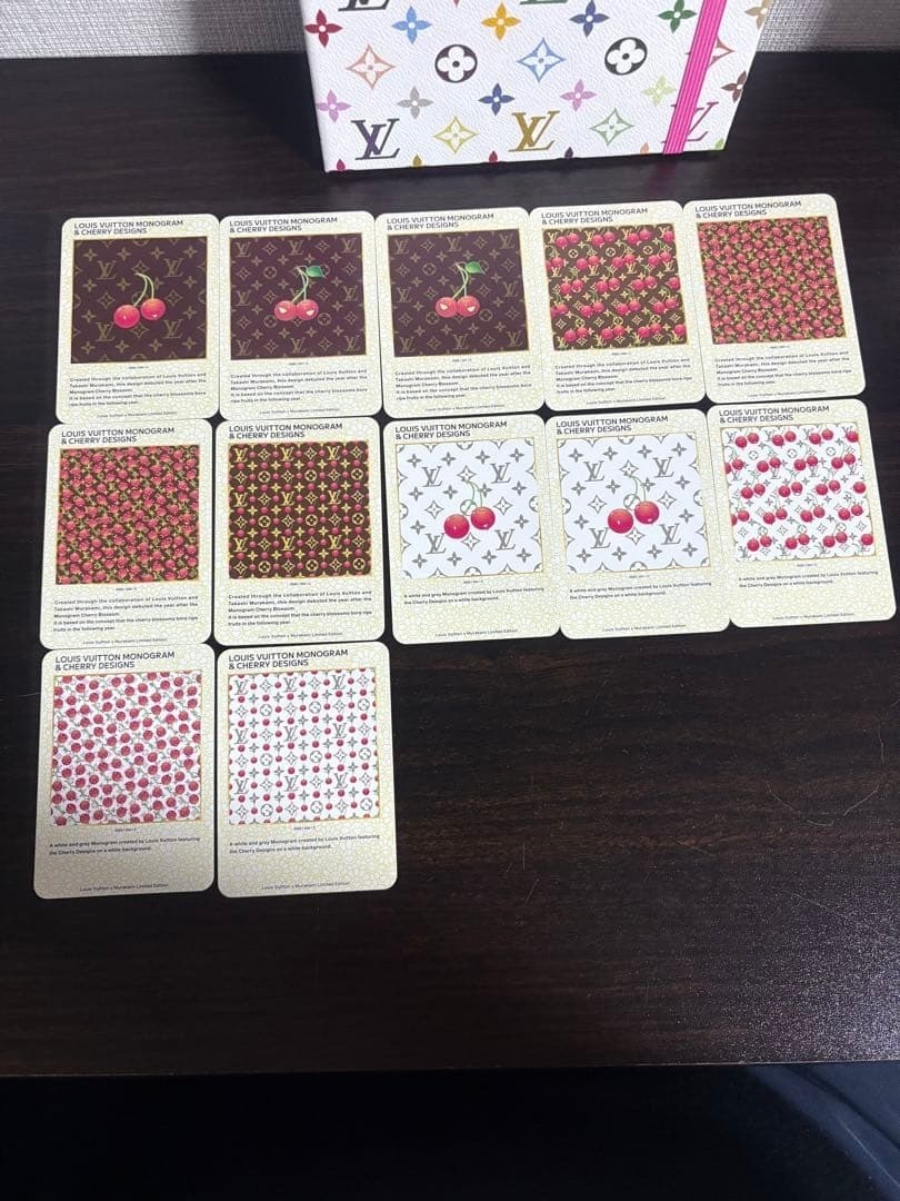 Takashi Murakami x Louis Vuitton novelty trading card set of 50