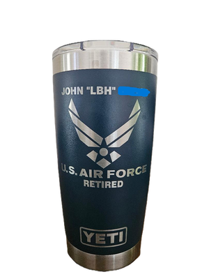 Ohio State Buckeyes - YETI Laser Engraved Tumblers, Mugs