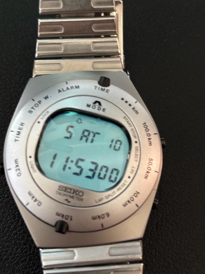 美品　Seiko Giugiaro SBJG001 A825-00A0 セイコー Seiko A825-00A0 SBJG001 Limited Edition Giugiaro Design