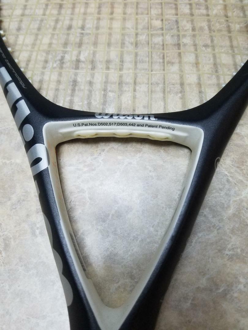 A Wilson Ncode N6 Oversize Tennis Racquet