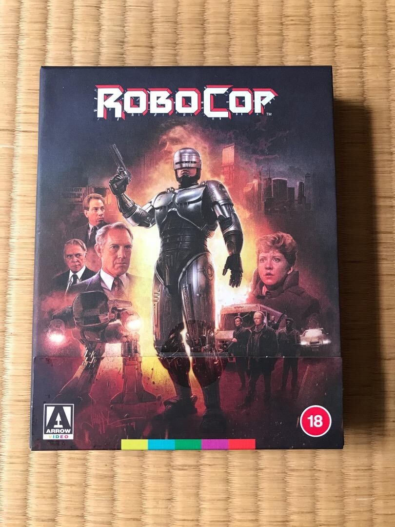 RoboCop 4K ULTRA HD Blu-Ray 2disc Limited Box Set Lobby Card