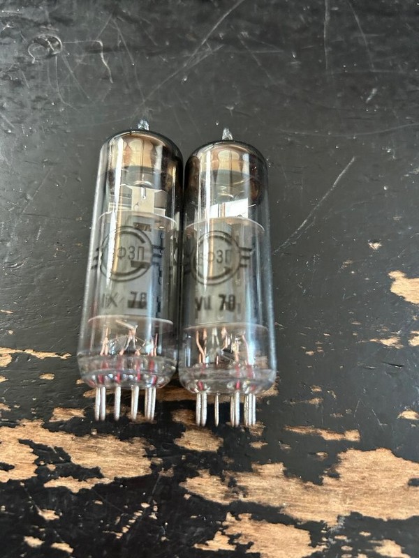 2x 6f3p / 6Ð¤3Ð ~6bm8 ~Ecl82 Triode-Pentode Tube / Matched Pair / Nos Duet