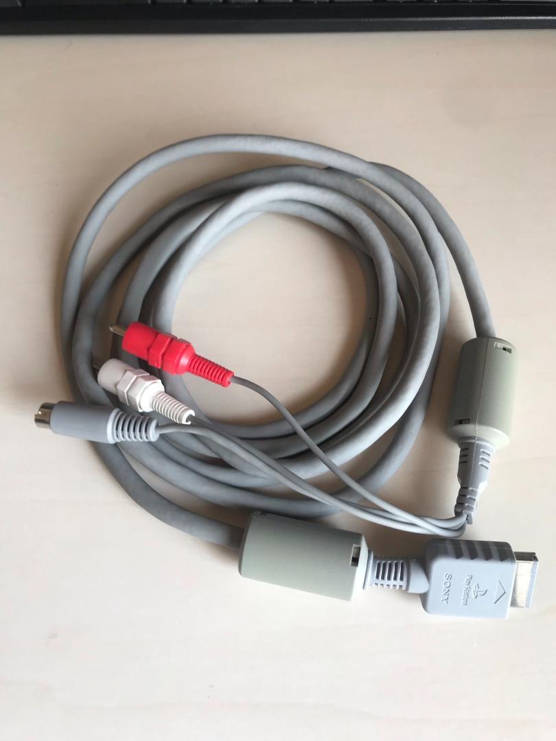 Sony PlayStation Official S Video Cable SCPH-1100 PS1 Cable