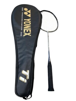 ヨネックス バドミントンラケット Ti6 TITANIUM MESH Badminton Racket Review : Yonex Ti 6 Titanium Mesh Long