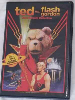 Ted vs. Flash Gordon: The Ultimate Collection (DVD, 2016, 3-Disc Set)