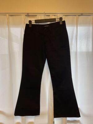 パンツ 00s junya watanabe flare trousers black Black Flared Trousers by Junya Watanabe on Sale
