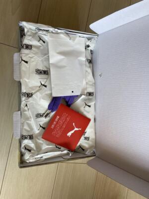 Pre-owned Puma X One Piece Suede Lufy Gear 5 Feather Gray 396524-01 Men's Us8.0 26.0cm