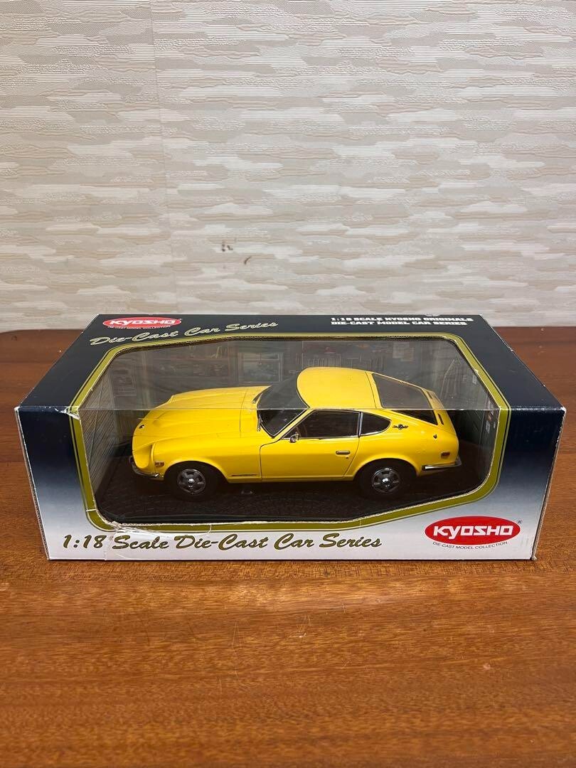 KYOSHO DATSUN 240Z イエロー 1:18 Kyosho 1/18 DATSUN 240 Z Yellow | eBay